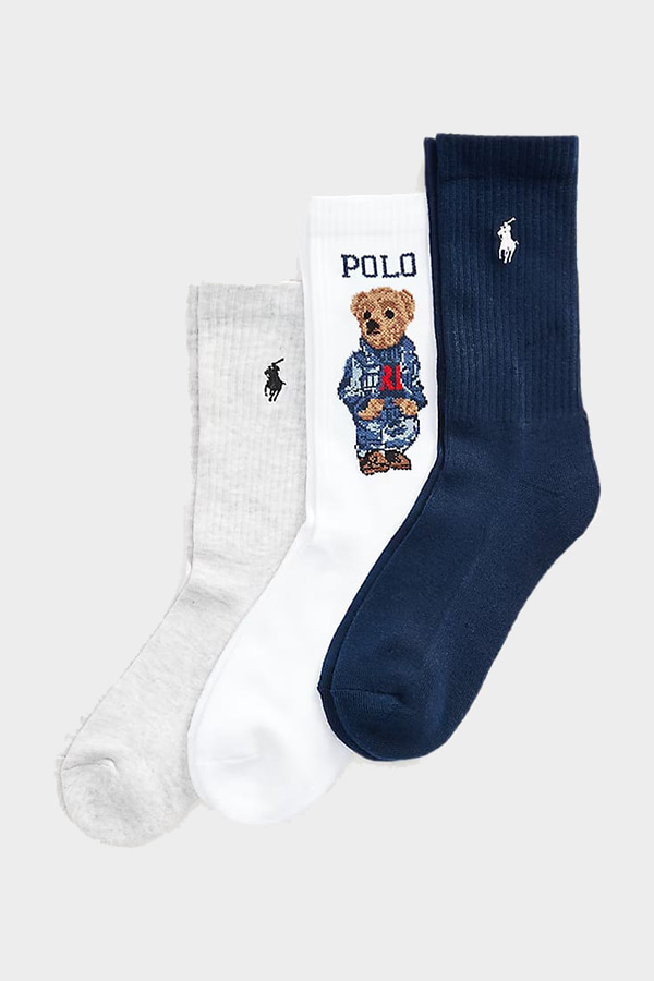 ΚΑΛΤΣΕΣ 3 ΤΕΜ POLO RALPH LAUREN - Multi